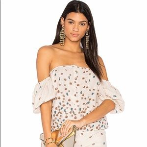 LPA Top 125 - Lurex Floral Top